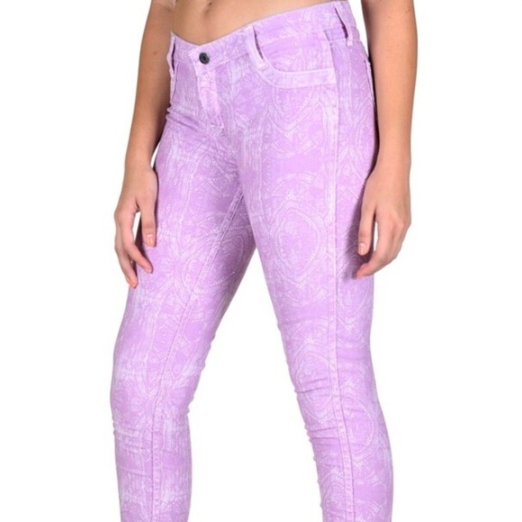 Bleulab Designer Reversible Detour Leggings Grape Sorbet Color - Picture 3 of 7